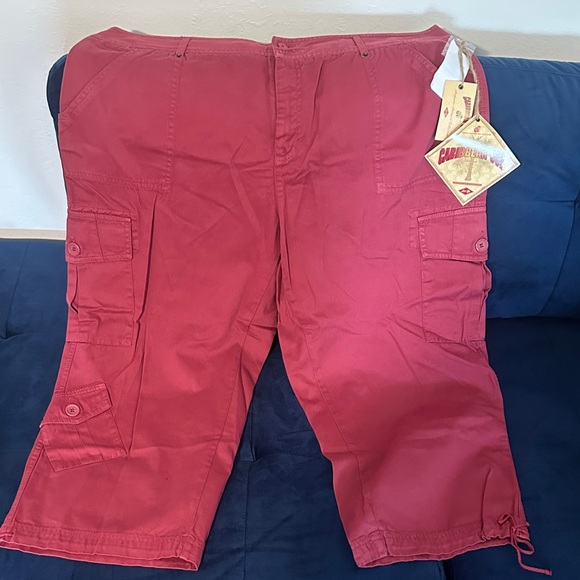Caribbean Joe capri pants. - Picture 1 of 4
